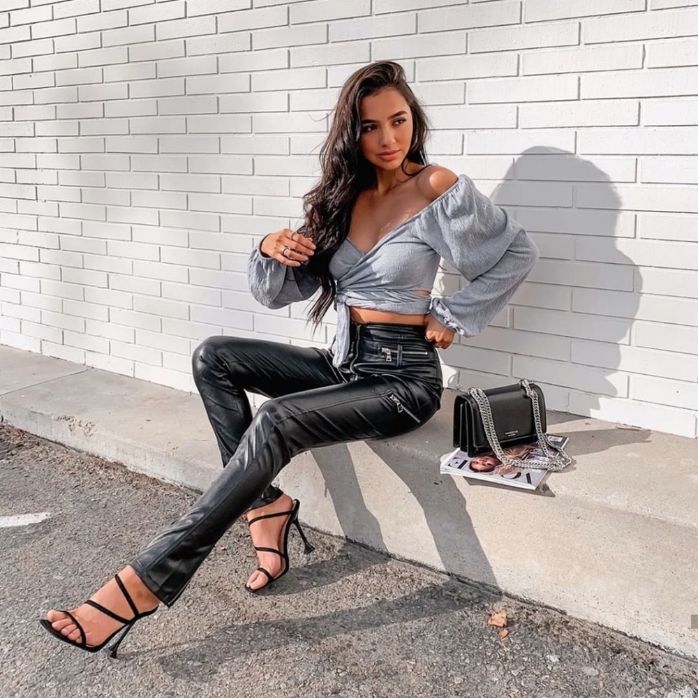 Tiger Mist Leather Pants